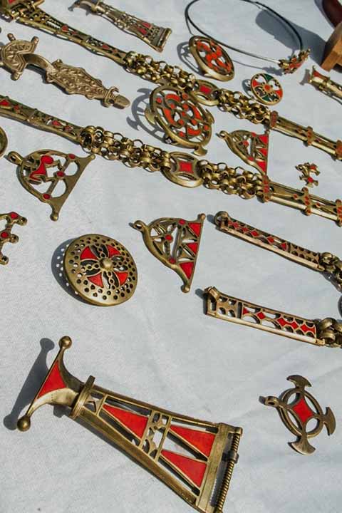 Опыт аутентичного изготовления ювелирных украшений киевской археологической культуры