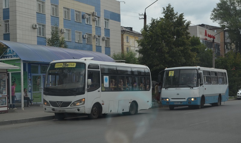 В Петропавловске водители автобусов возят пассажиров без масок и перчаток
