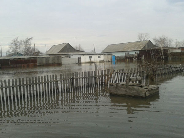 На севере Казахстана ждут большую воду из Акмолинской области