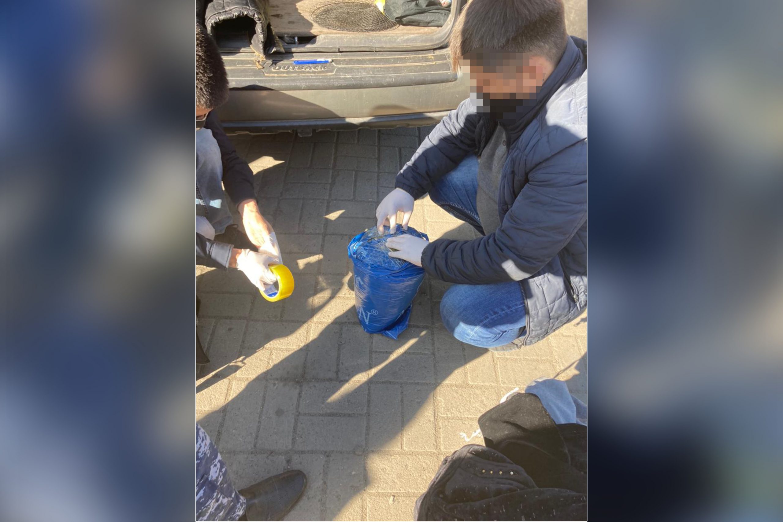5 килограммов марихуаны в багажнике привез сельчанин в Петропавловск