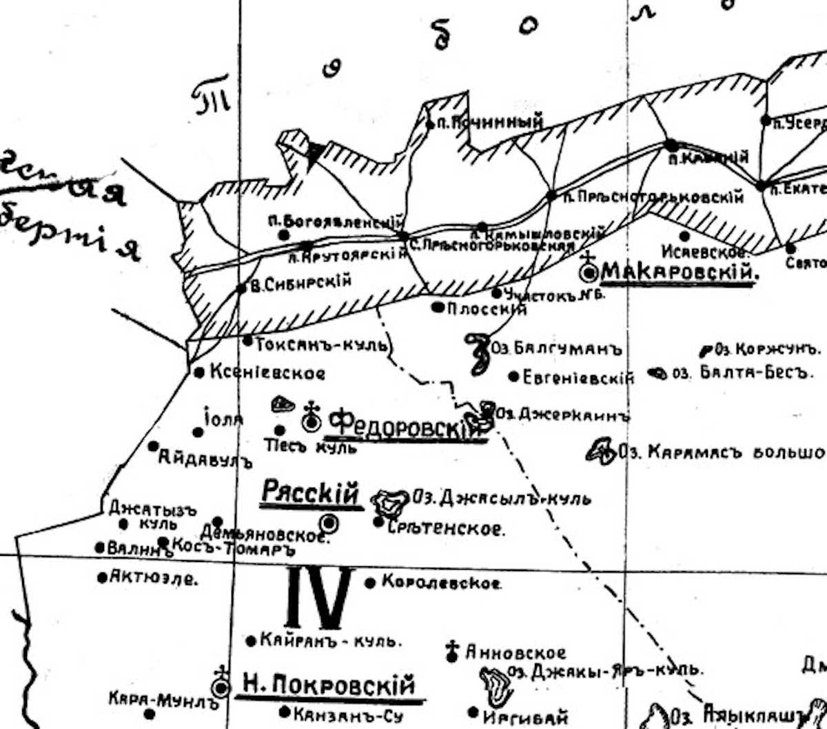 Пресногорьковская волость,1912 год