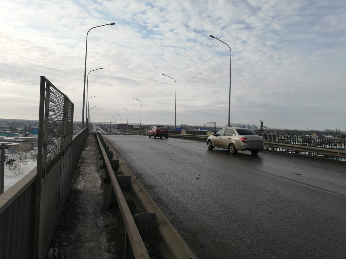 мост в Рабочем поселке Петропавловска