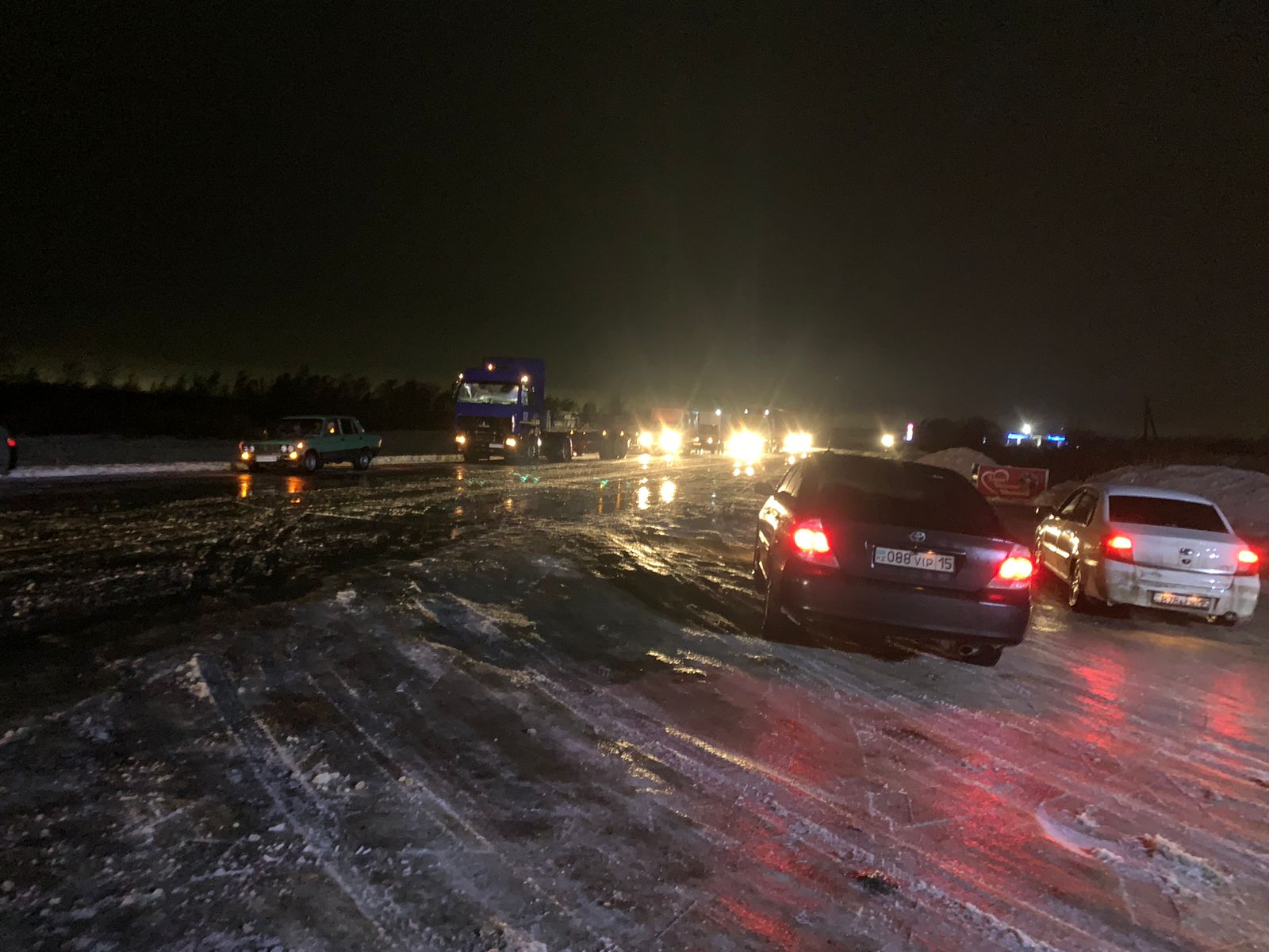 В Петропавловске декабрьский дождь, выехать из города нельзя — Петропавловск  News