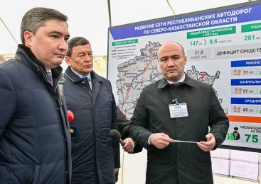 На север Казахстана приехал премьер-министр страны