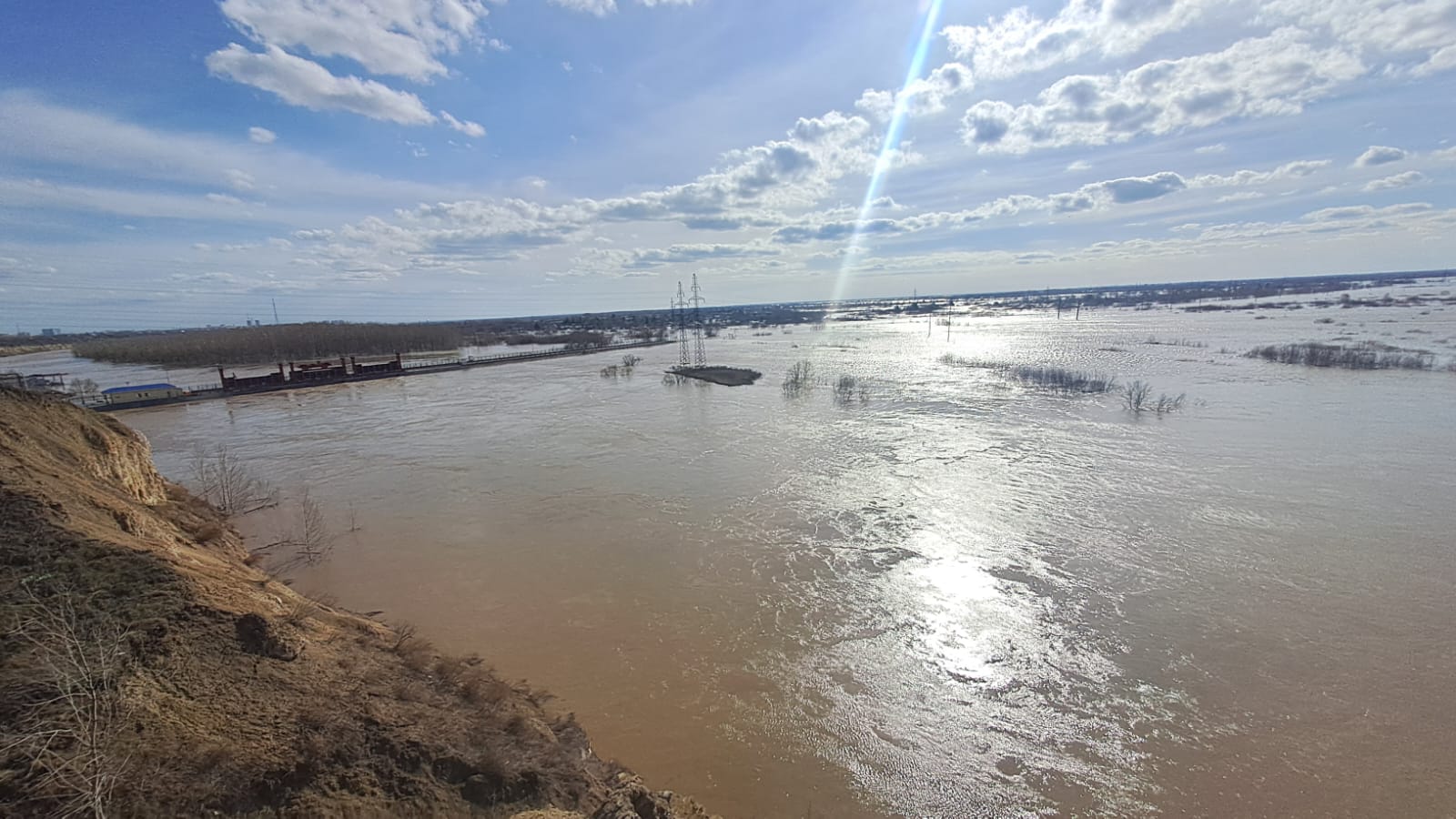 Наводнение в Петропавловске пошло на убыль