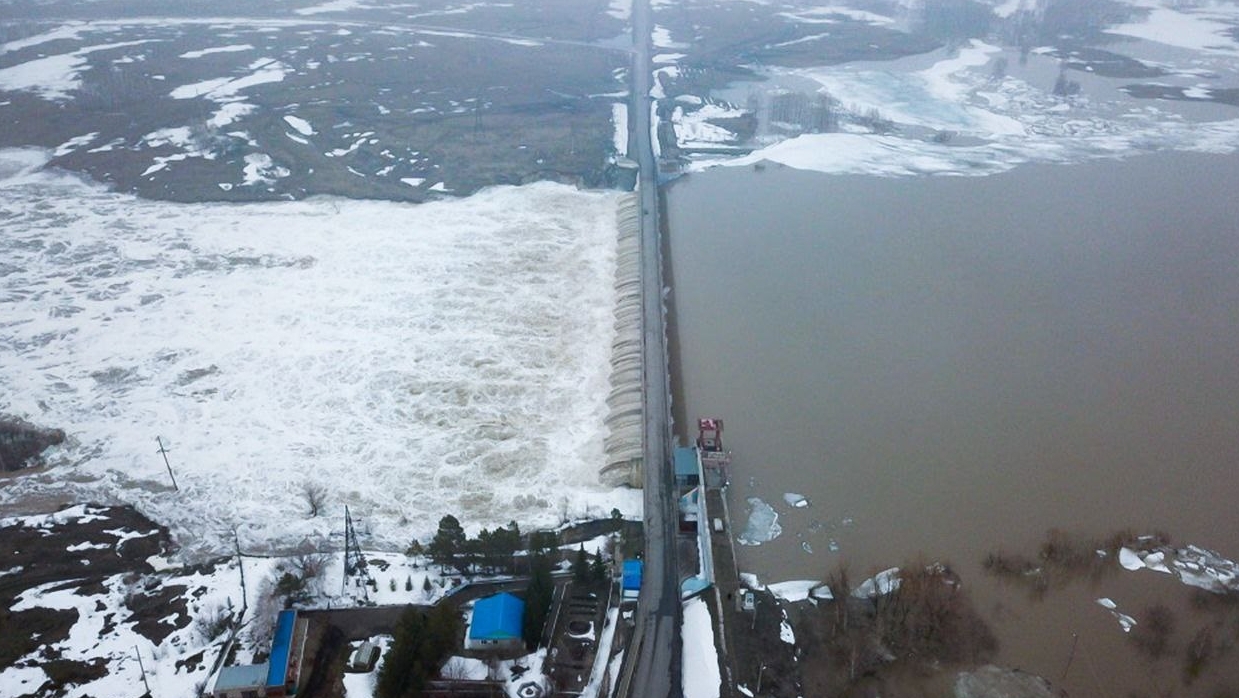 На севере Казахстана распространяют фейки о повторном переливе на Сергеевском водохранилище свыше 4 метров