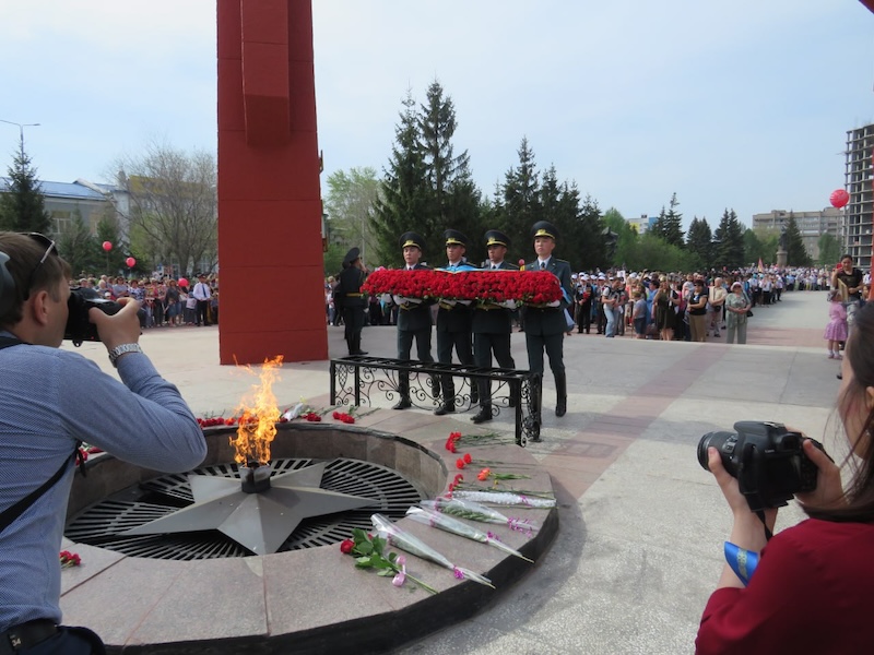 день победы, ветераны, 9 мая Петропавловск