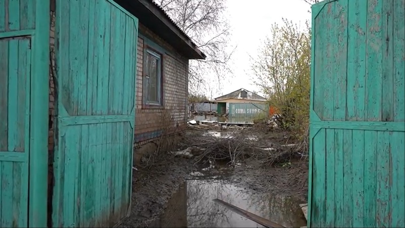 Паводок-2024: Жители Подгоры в Петропавловске начали возвращаться в свои дома