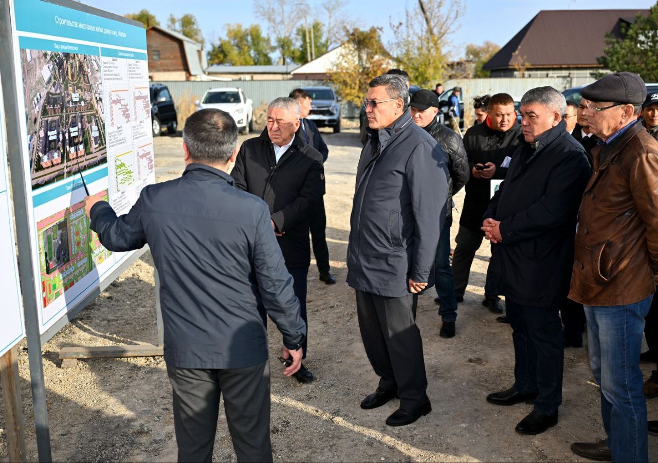 аким СКО объехал новостройки в Копае Петропавловска