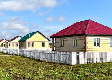 В районе на севере Казахстана строят жильё и важные социальные объекты